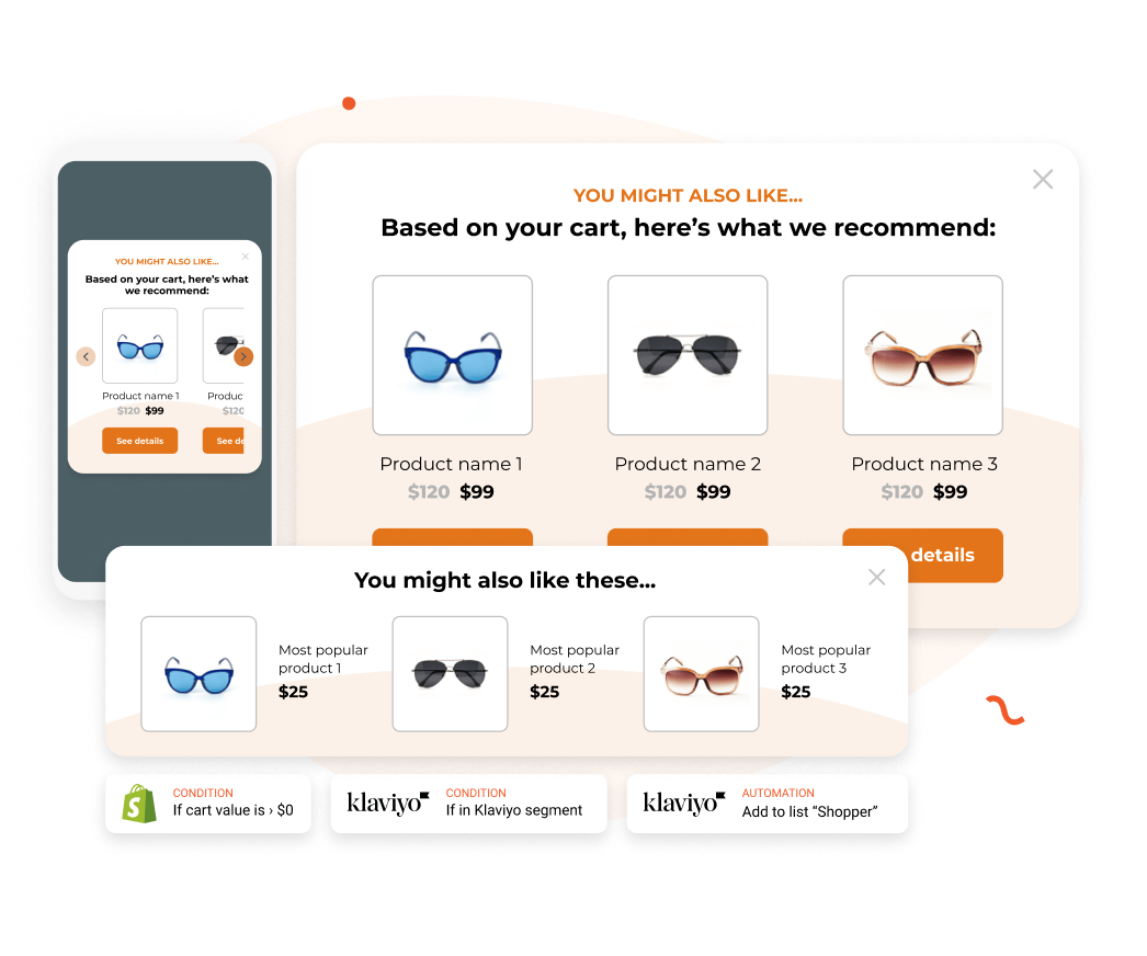 inc avg order val new ill - OptiMonk Features