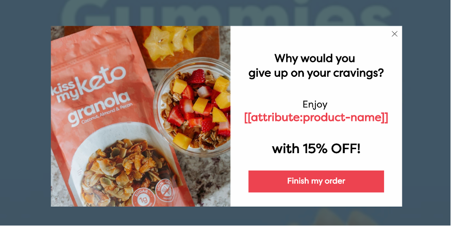 kissmyketo 04 - How Kiss My Keto Decreased Their Cart Abandonment Rate by 20%