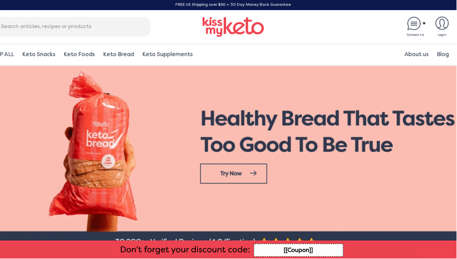 kissmyketo 08 - How Kiss My Keto Decreased Their Cart Abandonment Rate by 20%